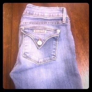 Hudson back flap pocket jeans